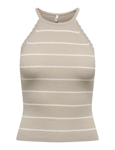 Onlgemma Sl Scallop Stripe O-Neck KNT - Mode & Vêtements Amazon Allemagne à 7.18€