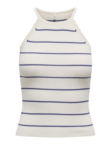 Onlgemma Sl Scallop Stripe O-Neck KNT - Mode & Vêtements Amazon Allemagne à 6.01€