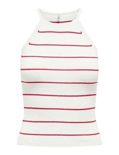 Onlgemma Sl Scallop Stripe O-Neck KNT - Mode & Vêtements Amazon Allemagne à 6.01€