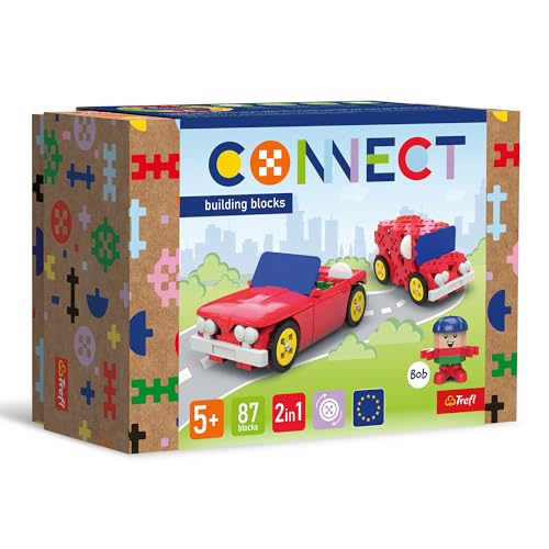 Connect Trefl Bausteine Set 2in1, Cabrio/Lieferauto - 87... - Jouets & Jeux Amazon Allemagne à 6.11€
