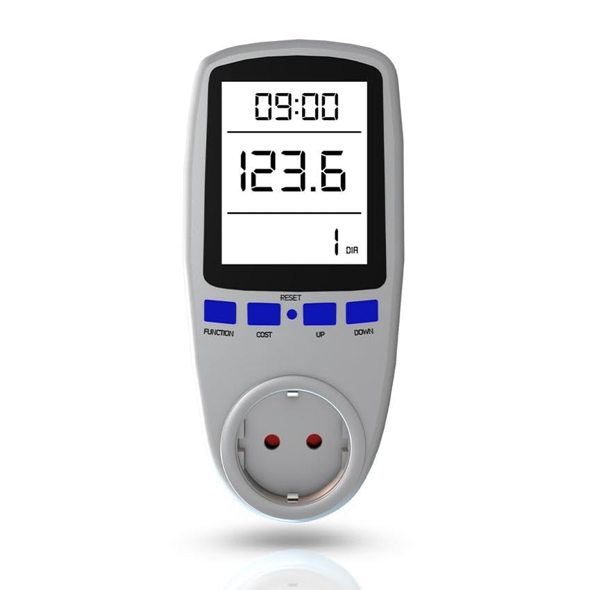 Medidor de Consumo de Energía Recargable con Pantalla LCD... - Auto & Moto en promo à 14.30€