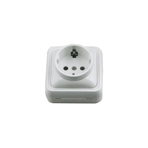 WatioWave B1064703 Base Schuko à surface blanche... - Sports & Fitness Amazon France à 5.20€