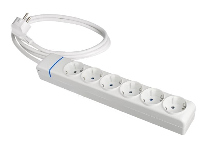 Base múltiple 6 Tomas con Cable de 1,5 Metros y sin... - High-Tech & Électronique Amazon Espagne à 6.76€