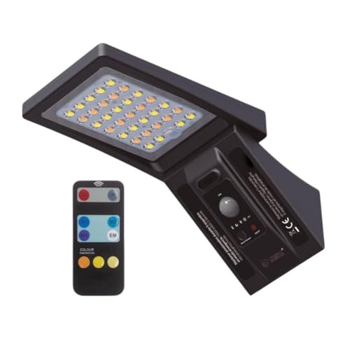 WatioWave LED-Solarleuchte, dimmbar, 3 W, IP65 - Amazon Germany à 12.89€