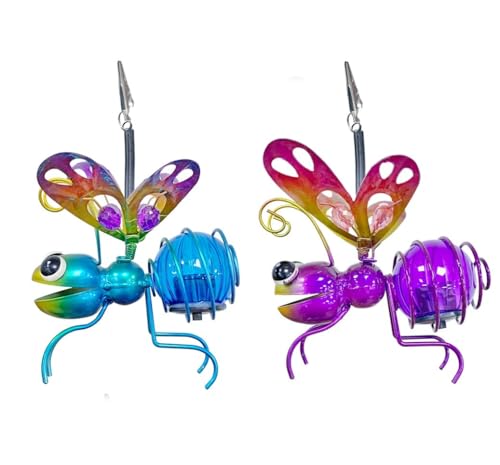 WatioWave Papillon Solaire décoratif en métal et PVC... - Maison & Cuisine Amazon France à 11.33€