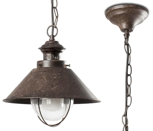 WatioWave NAUTICA-P CIONDOLO 20 cm MARRONE OSSIDO - Bijoux & Montres Amazon Italie à 49.13€