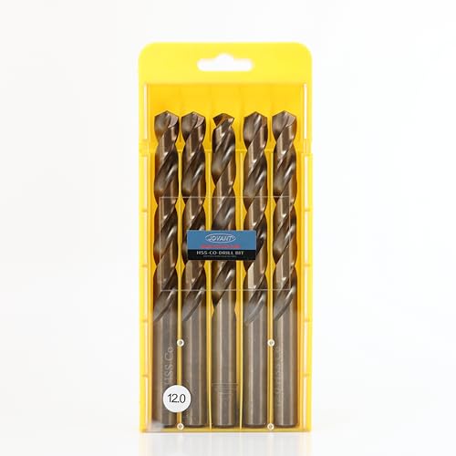 15/32 Inch(12mm) Cobalt Drill Bits, M35- HSS High Speed... - Maison & Cuisine en promo à 4.99€