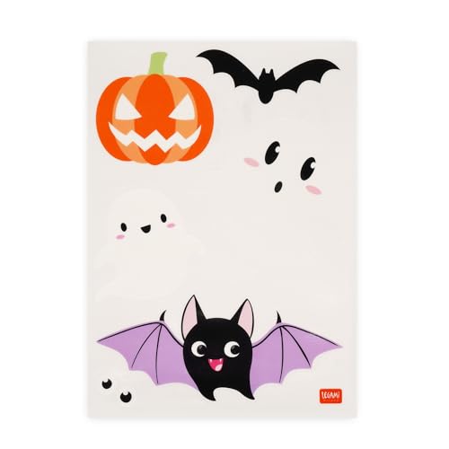 Legami - Juego de 35 pegatinas de Halloween para ventanas... - Jouets & Jeux en promo à 4.31€