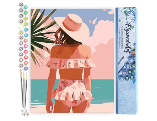 Figured'Art Dipingere con i Numeri - Paint by Numbers... - Jouets & Jeux Amazon Italie à 8.16€