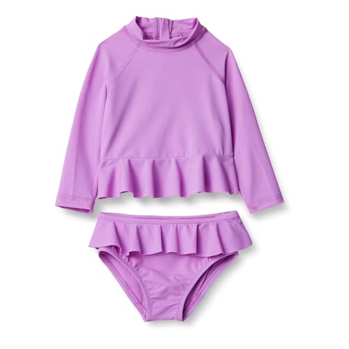 Amazon Essentials Baby Mädchen Rashguard-Set, Helles... - Bébé & Puériculture en promo à 7.69€