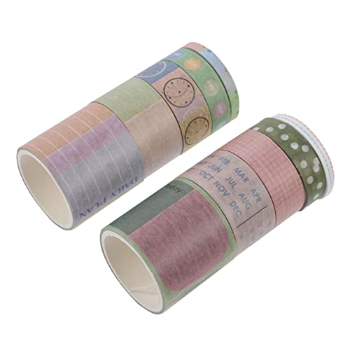 HONMEET 10rollen Monate Planer Kalender Machen Band... - Loisirs Créatifs Amazon Allemagne à 5.99€