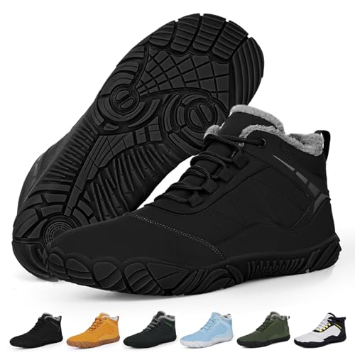 RUYI Zapatos descalzos de invierno con forro cálido... - Mode & Vêtements en promo à 14.92€