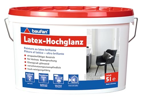 Baufan Peinture au latex brillante 5 l | peinture... - Sports & Fitness Amazon France à 40.38€