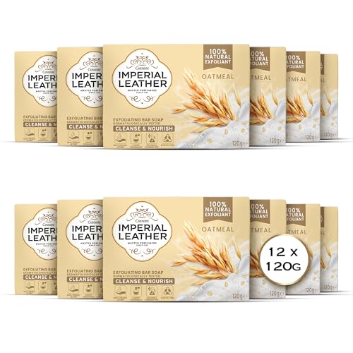 Imperial Leather Oatmeal Exfoliating Bar Soap, Bulk Buy... - Beauté & Parfums Amazon Royaume-Uni à 11.90€