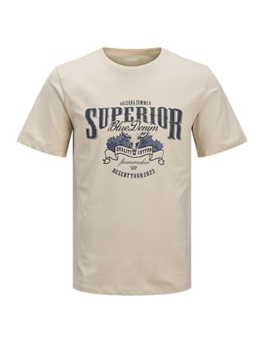 JJ REBEL Jrebgarbo Tee Ss Crew Neck - Bon plan à 5.21€
