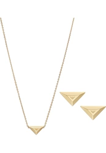 Emporio Armani Juego de collar y pendientes de acero... - Jouets & Jeux Amazon Espagne à 79.43€