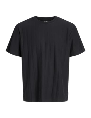 JJ REBEL Jreblouis Tee SS Crew Neck, Nero, M - Amazon Italy à 7.63€