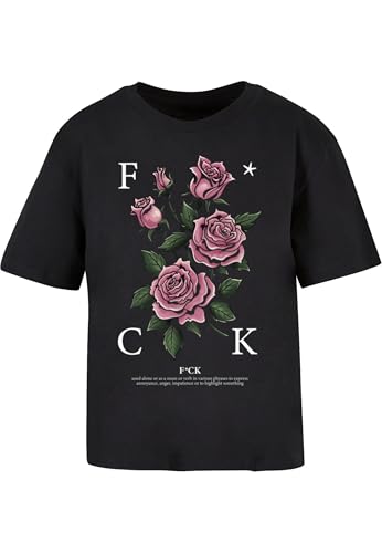 Miss Tee F*cking Roses Tee Black, S - Amazon Allemagne à 7.38€