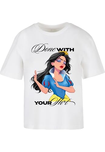 Miss Tee Done with Your Sh*it Tee White, XL - Amazon Germany à 6.58€