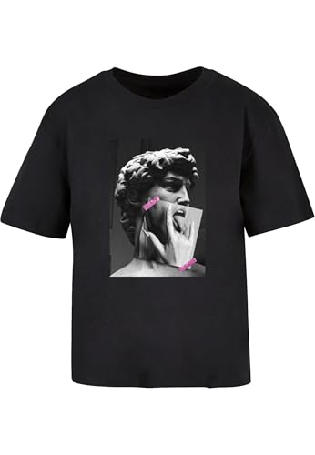Miss Tee Mst176-tongues out tee Camiseta, Negro, L Mujeres - Mode & Vêtements en promo à 14.77€