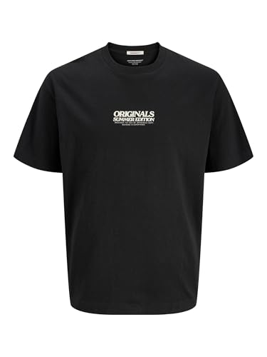 JACK & JONES Jortavira Pop Tee SS Crew Neck Oc25, Nero, L - Amazon Italie à 6.97€