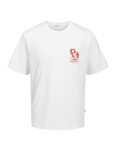 JACK & JONES Jorbellagio Collage Tee Ss Crew Neck - Mode & Vêtements Amazon Allemagne à 4.85€