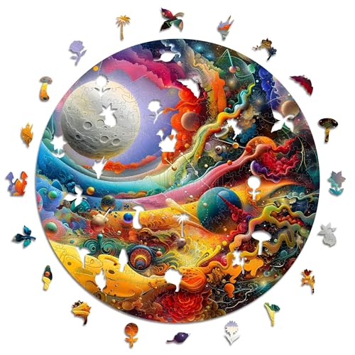 Iconic Puzzles - Luna Poderosa, Fantasía, Puzzle de Madera... - Toys & Games Amazon Spain à 23.95€
