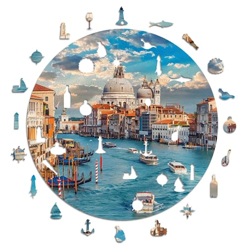 Iconic Puzzles - Hermosa Venecia, Italia, Puzzle de Madera... - Toys & Games Amazon Spain à 10.56€