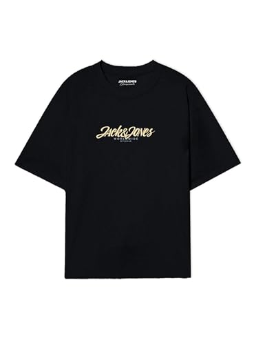 JACK & JONES Jortavira Tee SS Crew Neck Fst, Nero, M - Amazon Italie à 11.98€
