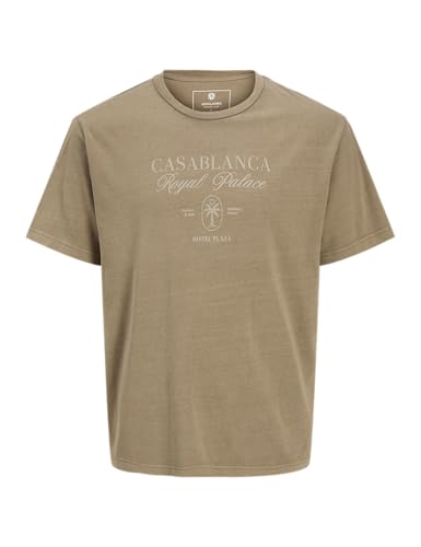 JACK & JONES Jprbluphillip SS Tee, Elmwood, XS - Amazon Royaume-Uni à 3.94€