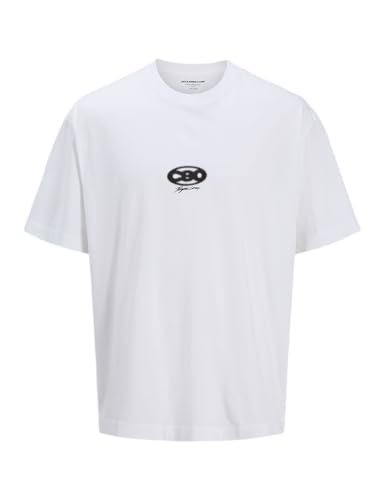 JACK & JONES Jcostratus Graphic Tee Ss Crew Neck - Bon plan à 9.32€