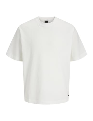 JACK & JONES Jcolido Design Fabric Tee SS Crew Neck, Cloud... - Jardin & Extérieur en promo à 4.82€