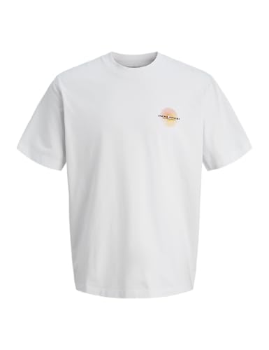 JACK & JONES Jcocalma Front Print Tee SS Crew Neck, Bianco... - Mode & Vêtements en promo à 14.81€