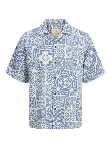 JACK & JONES Camiseta para Hombre Jprblutristan Print... - Amazon Espagne à 9.04€