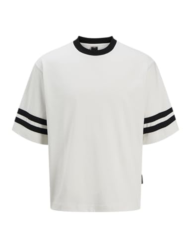 JACK & JONES Jcoretreat Contrast Stripe Ss Crew Neck - Animalerie Amazon Allemagne à 7.68€