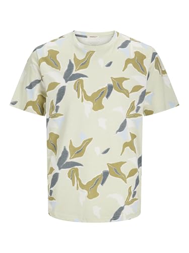 Jack & Jones Joralmeria AOP Tee SS Crew Neck Uomo, Celadon... - Amazon Italie à 10.00€