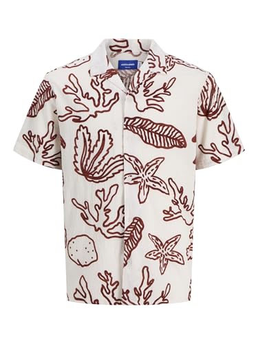 JACK & JONES Camisa Hawaiana de Corte Holgado para Hombre... - Deal du jour à 16.80€