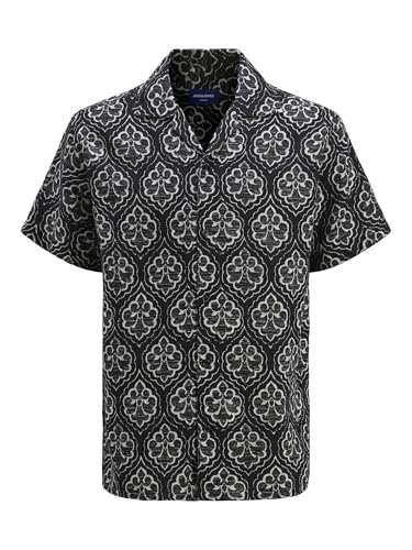 JACK & JONES Jorhydra Noto - Maglietta da Uomo, Nero, S - Amazon Italie à 10.63€