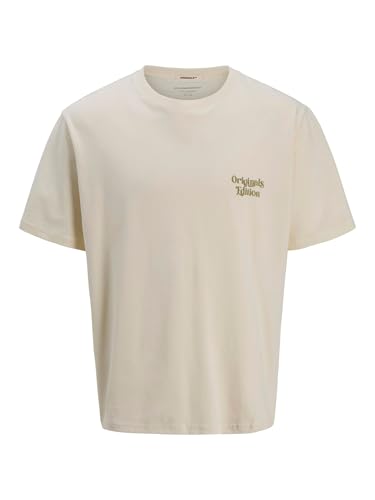 JACK & JONES Camiseta Masculina Impresa Camiseta, Blanco... - Amazon Spain à 6.85€