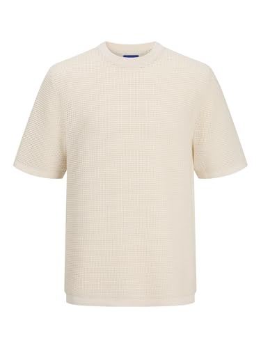 JACK & JONES Joralmeria Knit tee, Crudo, XL - Amazon Spain à 9.13€