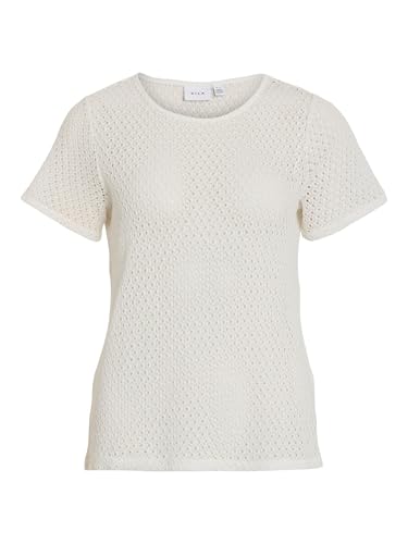 Vila Female Oberteil mit kurzen Ärmeln Rundhals - Amazon Allemagne à 6.71€