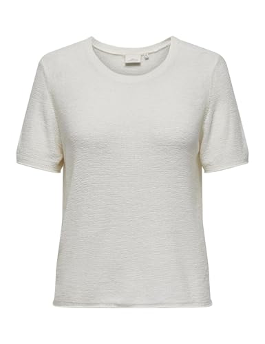 ONLY Carmakoma Carsunny S/S KNT Noos Pull, Cloud Dancer, M - Auto & Moto Amazon France à 12.58€