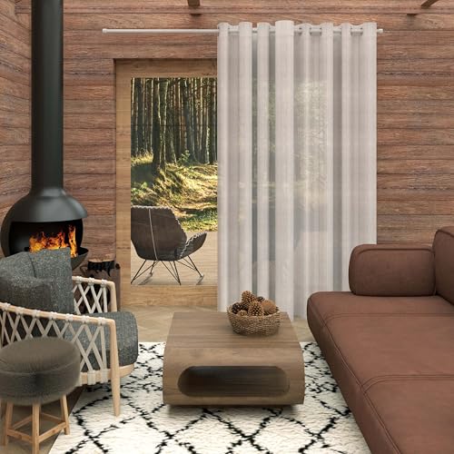 Soleil d'ocre Cali, Visillo con Ojales Especial para... - Bricolage & Outils Amazon Espagne à 13.15€