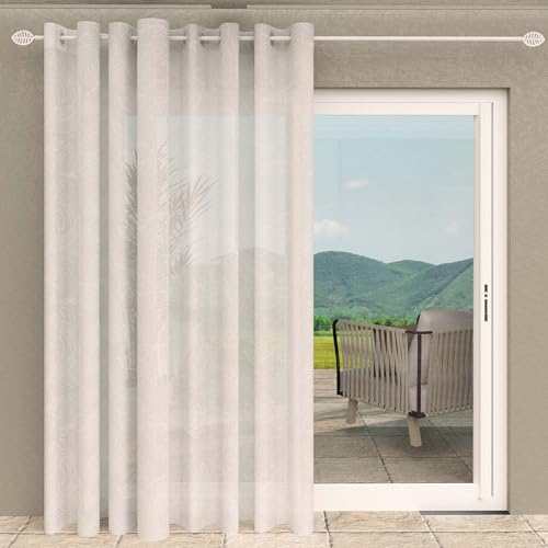 Soleil d'ocre, Voilage à Oeillets spécial Baie vitrée... - Auto & Moto Amazon France à 13.00€