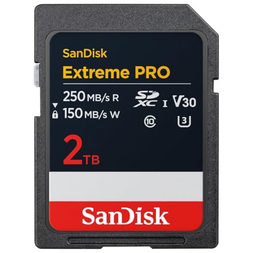 SanDisk 2 to Carte SDXC Extreme Pro, Carte SD V30, UHS-I... - Auto & Moto Amazon France à 432.00€