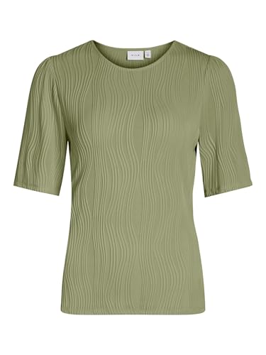 Vila Female Oberteil mit kurzen Ärmeln Rundhals - Amazon Germany à 11.54€