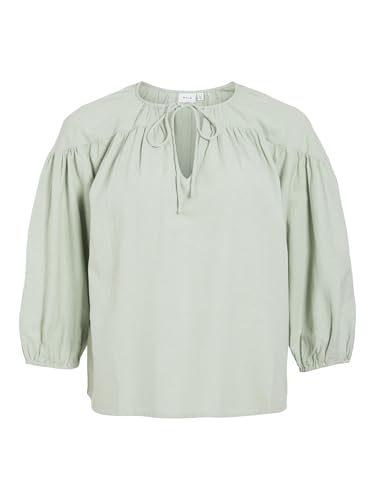 Vila Female Oberteil mit 3/4-Ärmeln V-Ausschnitt - Mode & Vêtements Amazon Allemagne à 9.43€
