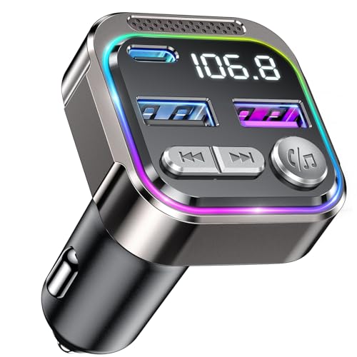 GizmoVine Trasmettitore FM Bluetooth Auto, Kit Vivavoce... - High-Tech & Électronique Amazon Italie à 11.99€