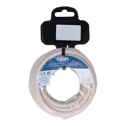 Carrete de cable tubular H03VV-F 2 x 0,75 mm², 5 m de... - High-Tech & Électronique Amazon Espagne à 6.55€