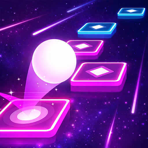 Musik-Beat-Ball-Hop-Kacheln-Spiele – Magische... - Toys & Games en promo à 0.86€